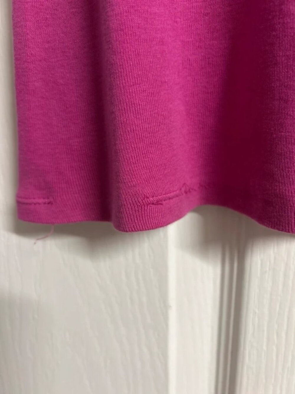 Marks & Spencer Raspberry Pink Short Sleeve Crew Neck T-Shirt - Picture 5 of 5
